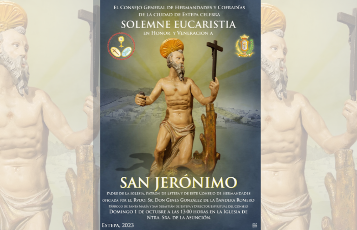 Eucaristía en honor a San Jerónimo, patrón de Estepa